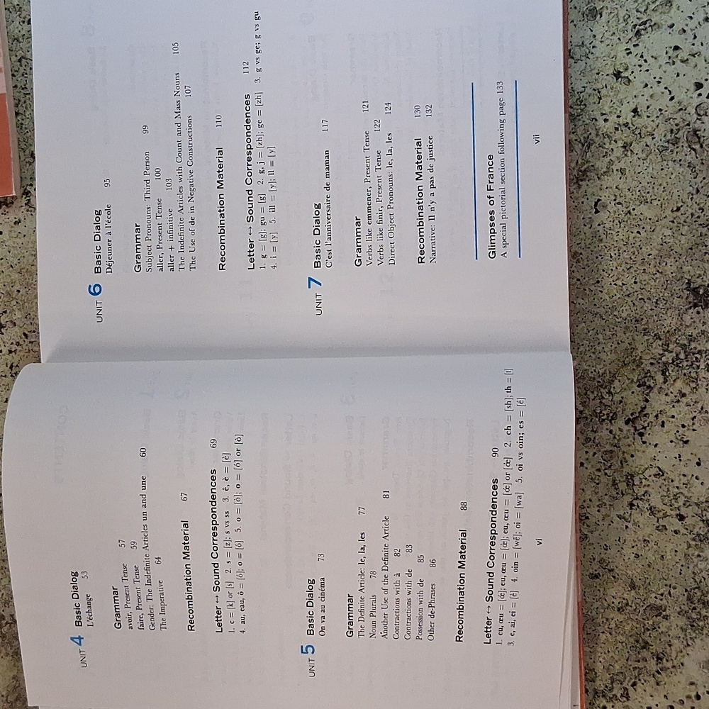 A-LM French Level One Vintage TextBook Exercise Book - Picture 7 of 13